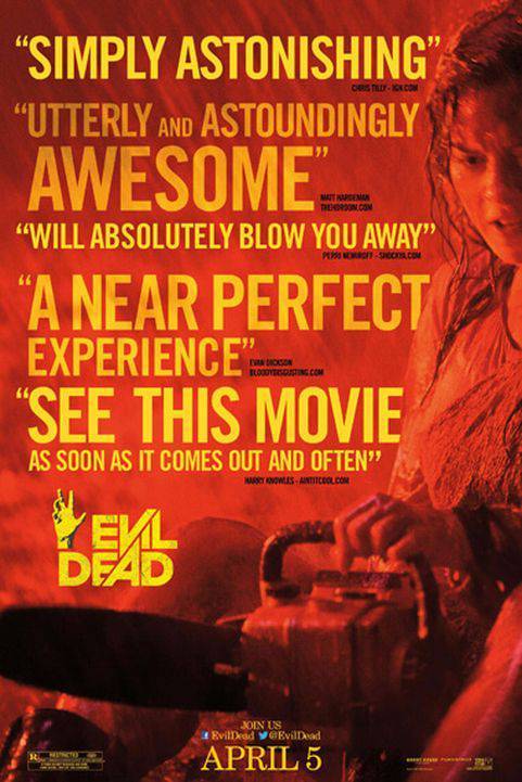 Evil Dead 2013 poster