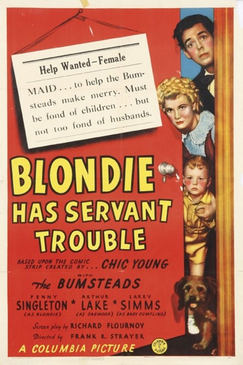 Blondie Has Servant Trouble poster