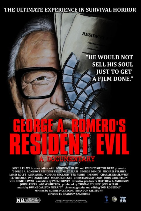 George A. Romero's Resident Evil poster