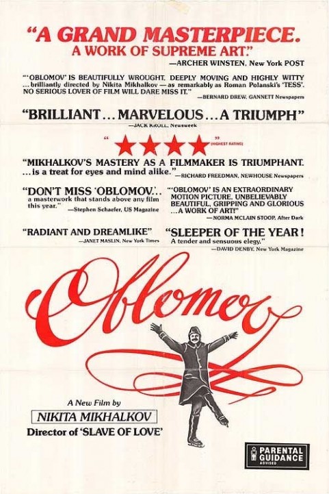 Oblomov poster