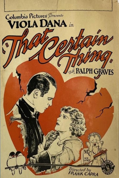 That Certain Thing poster