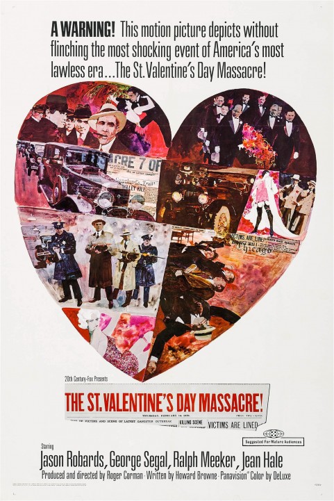 The St. Valentine's Day Massacre (1967) poster