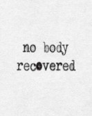 No Body Recovered poster