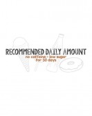 Recommended Daily Amount poster