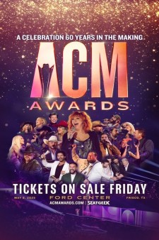60th Annual Academy of Country Music Awards poster
