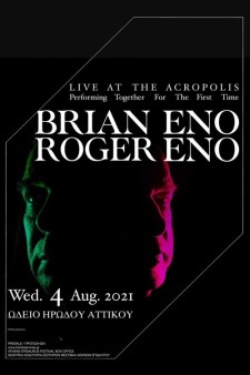Brian Eno & Roger Eno: Live at the Acropolis, Athens poster